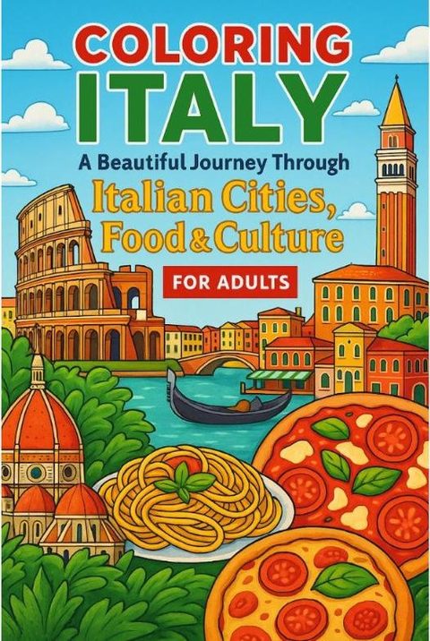 Copertina Coloring Italy