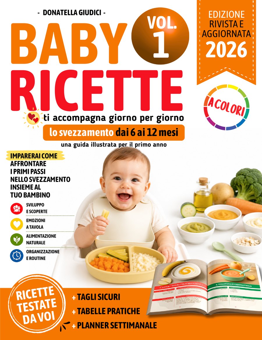 Copertina Baby Ricette Vol. 1