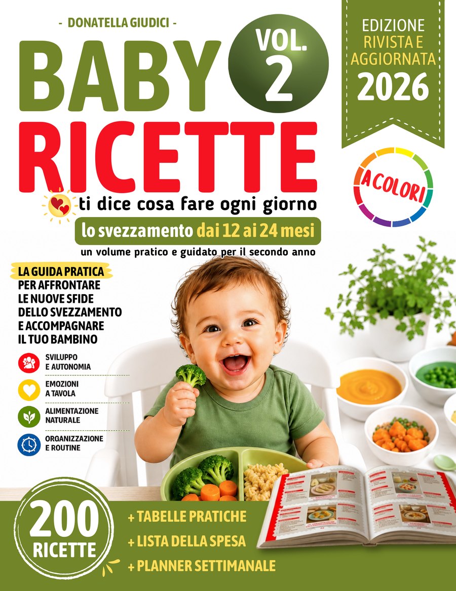 Copertina Baby Ricette Vol. 2